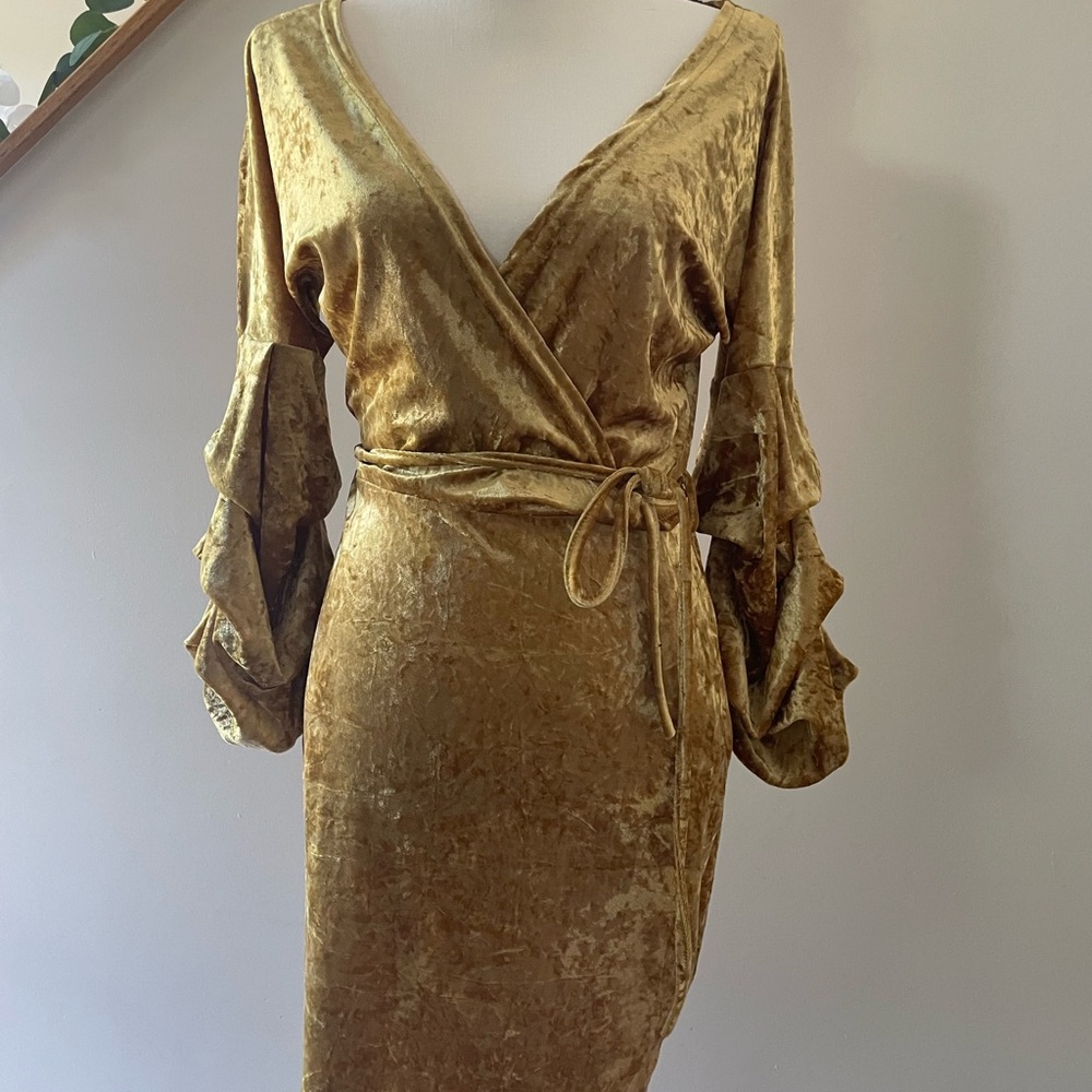 Velour Dress